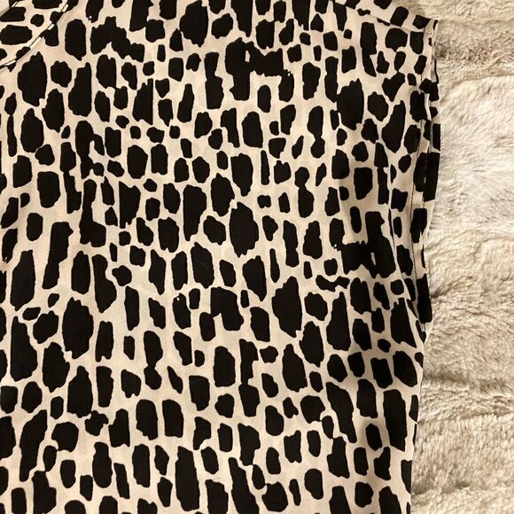 : : CYNTHIA STEEFE Cheetah Print Sleeveless Blouse : : - Picture 5 of 12